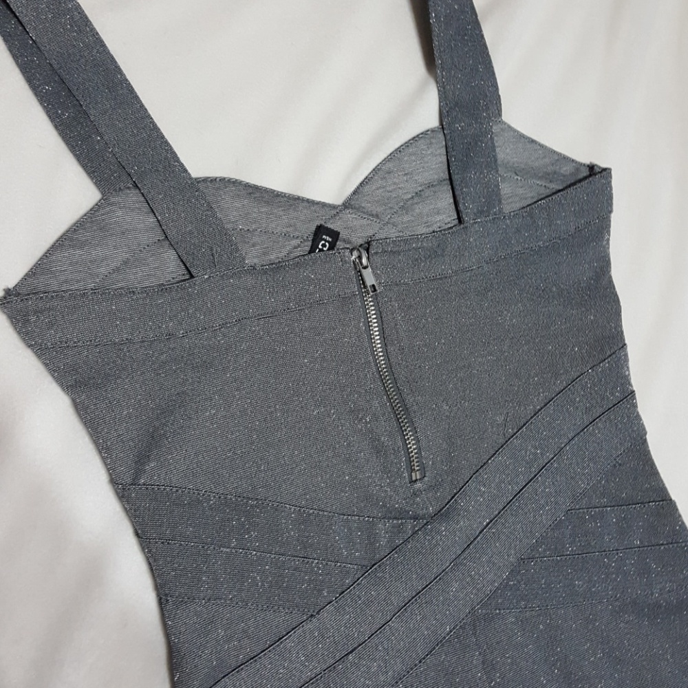 Sexy silver grey dress - Picture 5 of 7